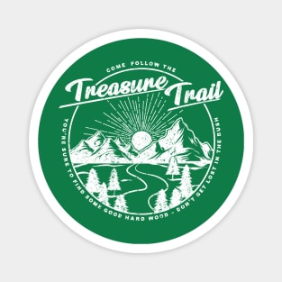 Hike the Treasure Trail Magnet